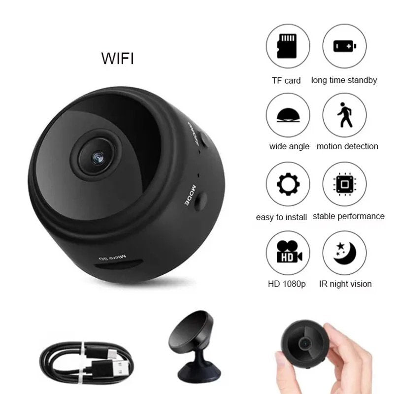 Mini Wifi Camera HD 1080p Wireless Video Recorder