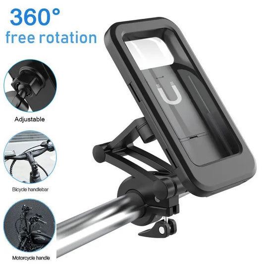 Waterproof Mobile Phone Holder For Bicycle/Motorcycle